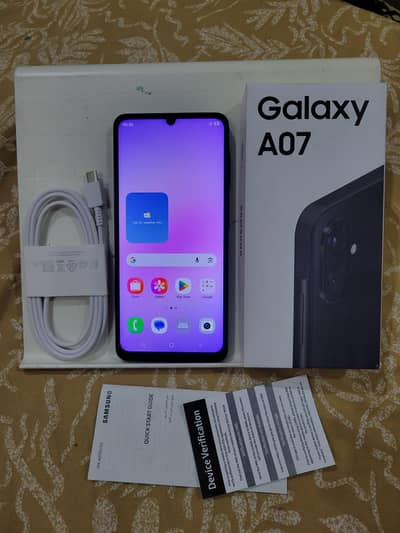 Samsung Galaxy A07 6+6 128 in 4 Months Warranty
