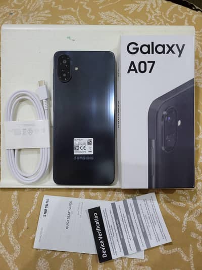 Samsung Galaxy A07 6+6 128 in 4 Months Warranty Exchange