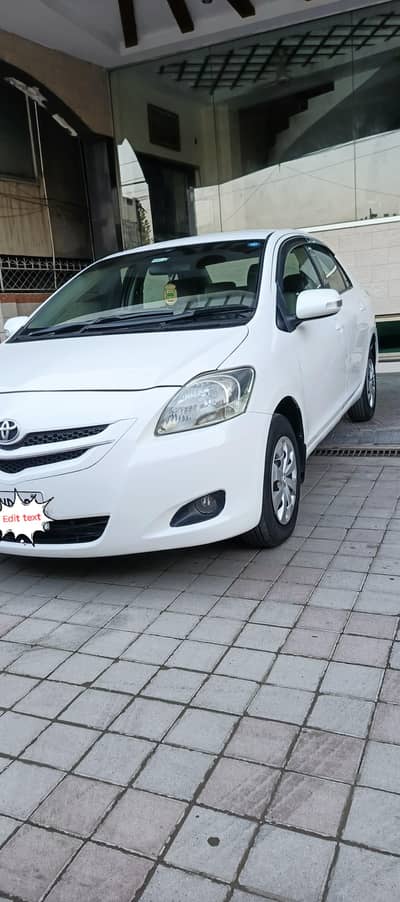 Toyota Belta Up For Sale