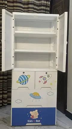 02 Doors Kids Wardrobe with Lockers.