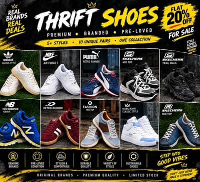  Original Branded Thrift Shoes | Sneakers & Runners | 20% OFF 