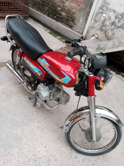 Road Prince Rp 70 Passion Converted To Honda Cd 70