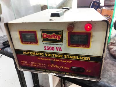 Stabilizer 2500 Watts.