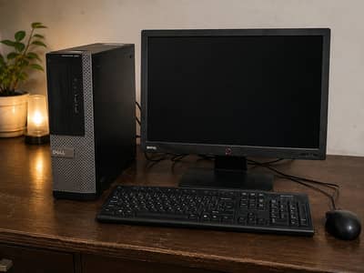 FREE GTX 750Ti GPU! Dell i3 PC Setup (12GB RAM + 17" BenQ)