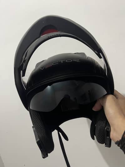 Flip helmet