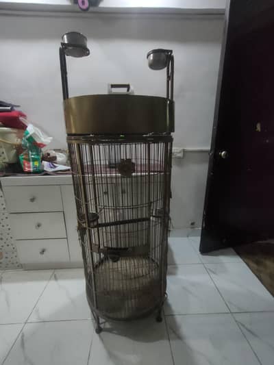 Gray parrot / Macaw fancy bird cage