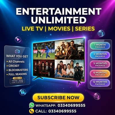 IPTV 2026 Branded Servers Super Quality HD, FHD, 4K