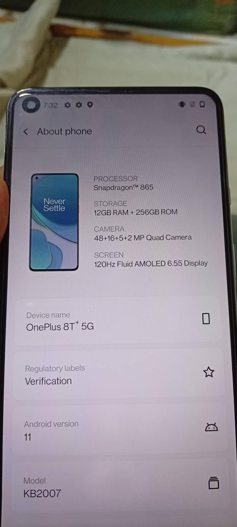One Plus 8T 1