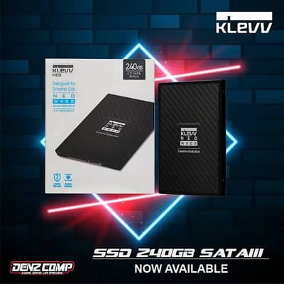 240GB SATA 2.5-inch SSD Klevv Neo N400 100% health