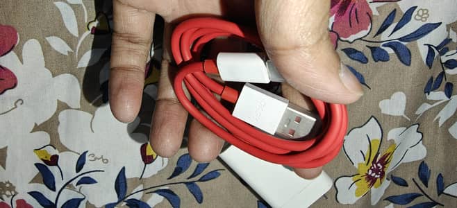 100% Original OnePlus Red Cable fast charge 8A/80watts
