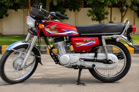 Honda CG 125 Red | Excellent Engine | Punjab Registered | Urgent Sale