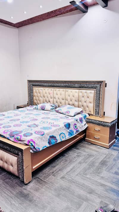 Bed With Spring Matress
