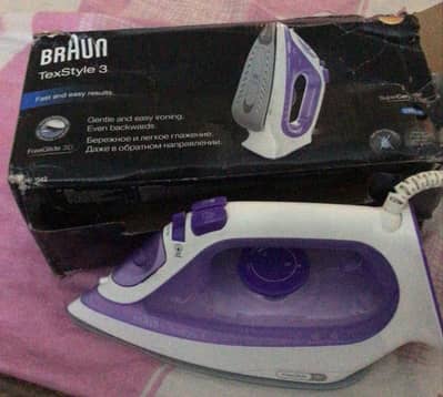 Braun steam iron