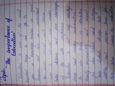 Assignment writting