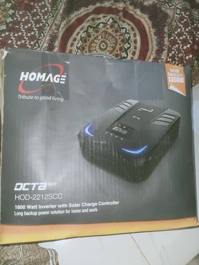 Homage Octa Duo Solar Inverter – 2200VA / 1800W