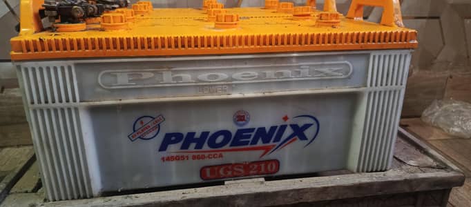 battery phoenix 23 plates 170 ah  just 6 month use long backup