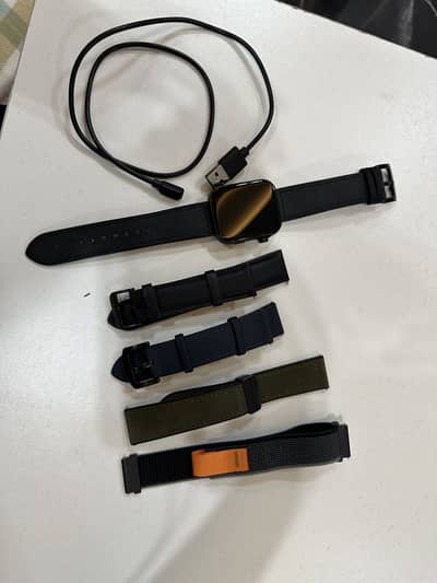 Ronin R-09 Ultra Smart Watch | 4 Extra Straps Included