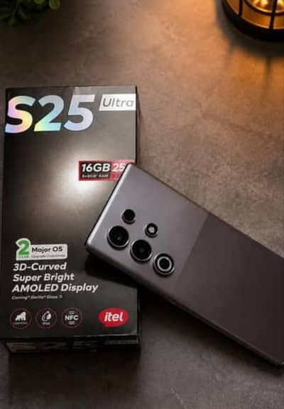 Itel S25 Ultra 8+8 256 argent sall
