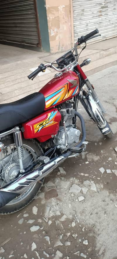 Honda 125 2026 Model, Red Color