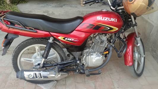 Suzuki GD 110S Bikes for sale in Multan with Tubeless Back tire new