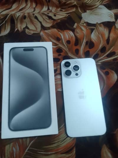 Apple iPhone 15 Pro Max 512GB box pack new brand.