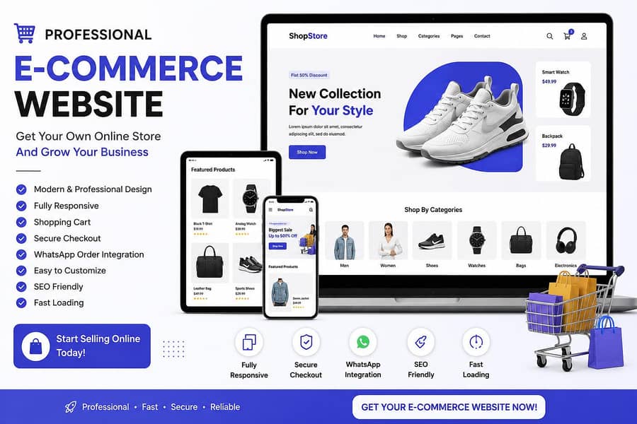 E-Comeric website 0