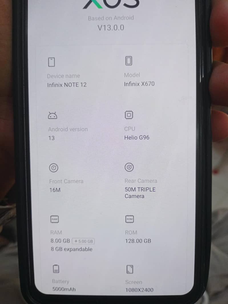 Infinix Note 12 5