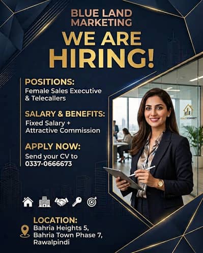 Real Estate Sales & Telecalling Staff Required