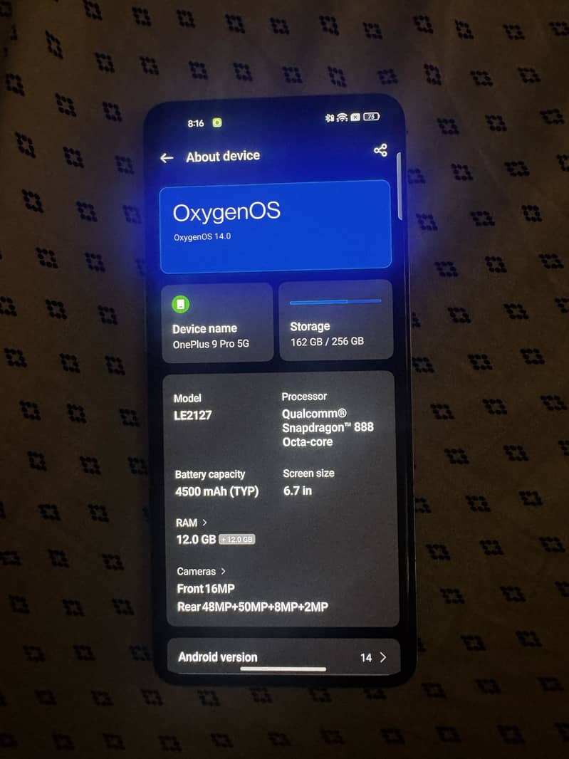 One Plus 9 Pro 5