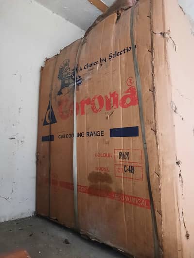 COOKING RANGE CORONA Black MODEL C-48