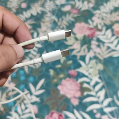 iphone c type to c type charging cable good condition