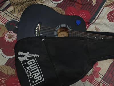Guitar with bag and all accessories