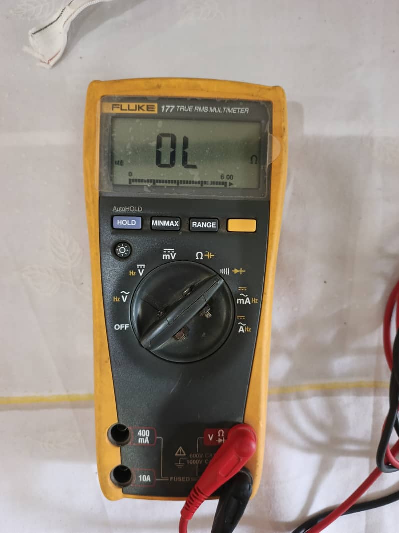 Fluke multimeter 0