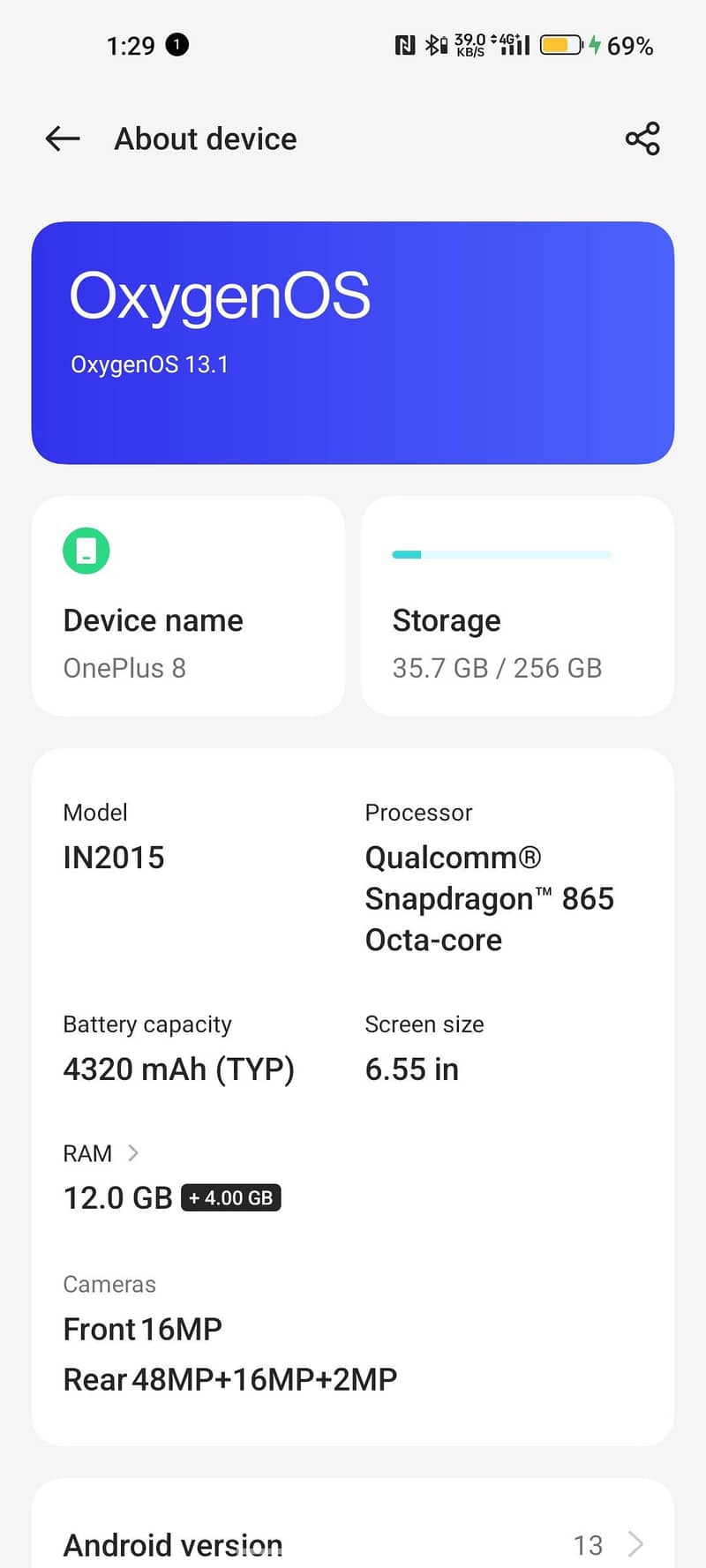 One Plus 8 1