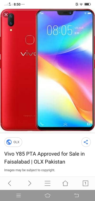 Vivo Y85a