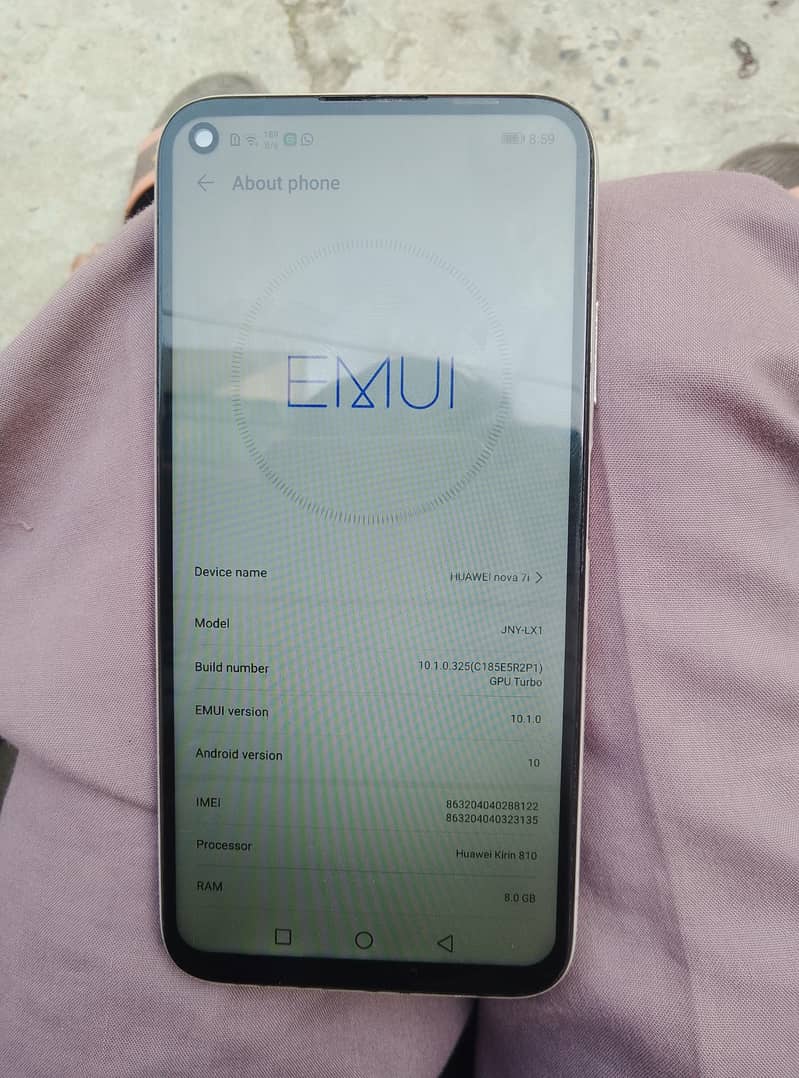 Huawei Nova 7i 0