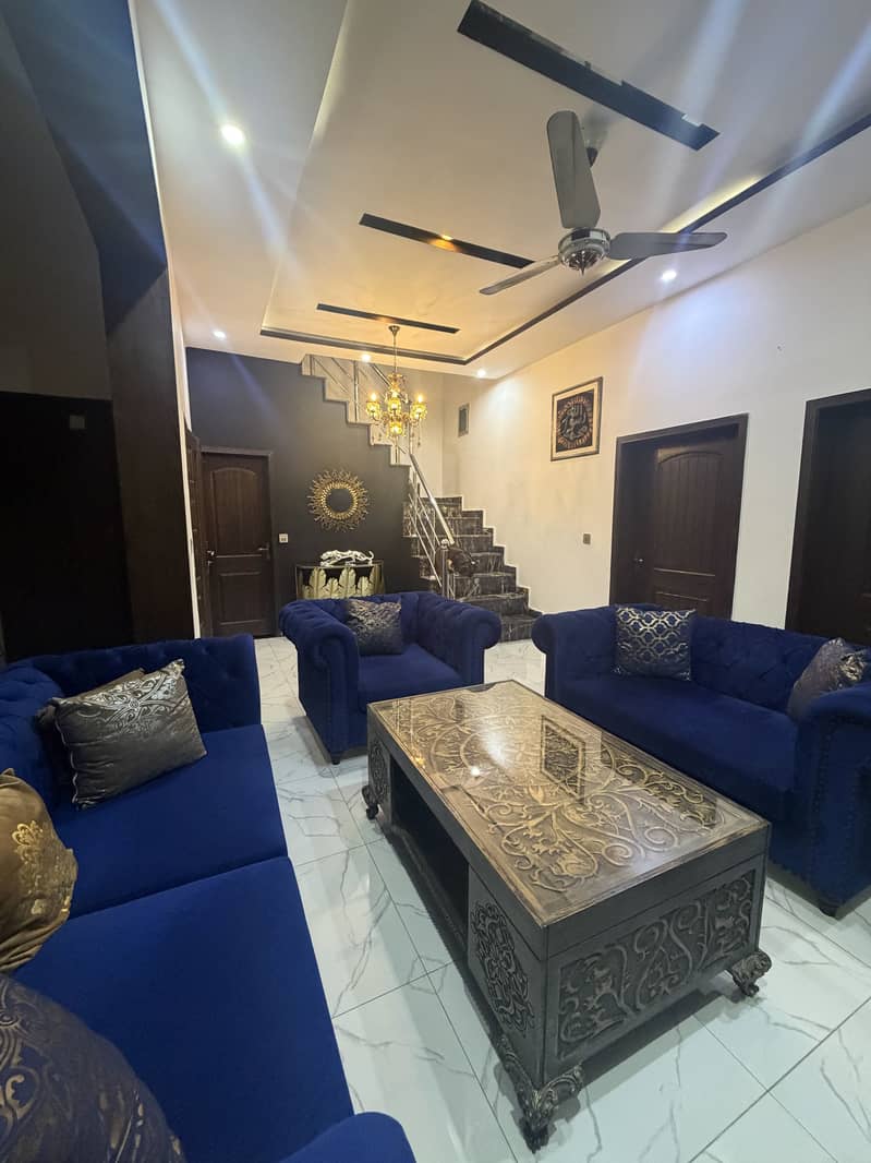 Sofa set with table 1