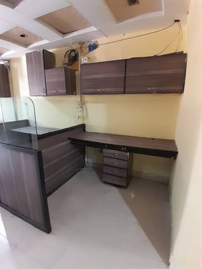 Sami furnished office for rent 960sqft in shahar e Faisal.