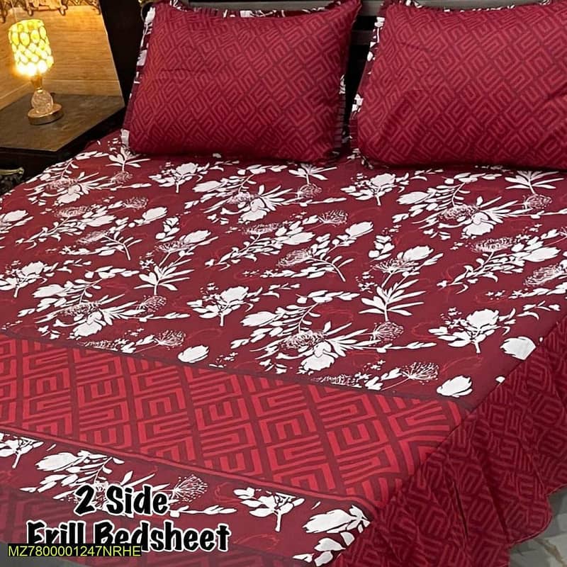 2 pc bed sheets high Quality 1