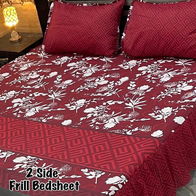 2 pc bed sheets high Quality 2