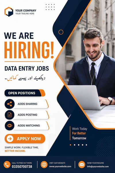 online jobs/full time/part time/simple typing jobs for boys and girls