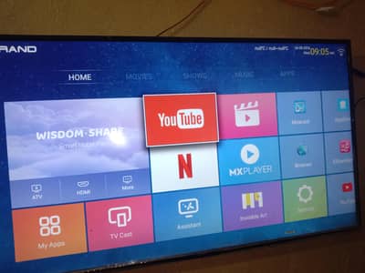 multynet original led brand smart tv