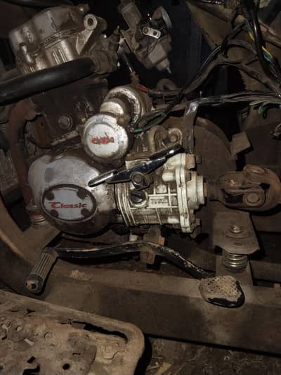 classic loader 150ccwater colled engine