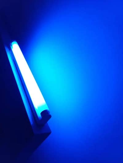 Phototherapy lamp for newborn baby Jaundice treatment at home.