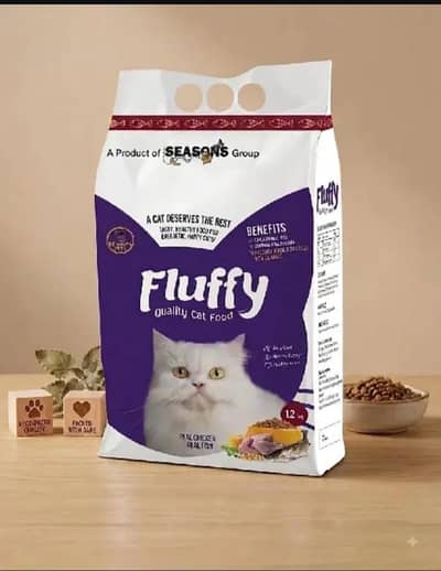 fluffy cat food 1.2kg