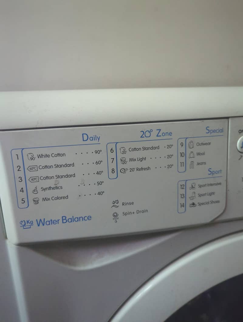 Indesit Imported Indesit fully automatic washing machine 1