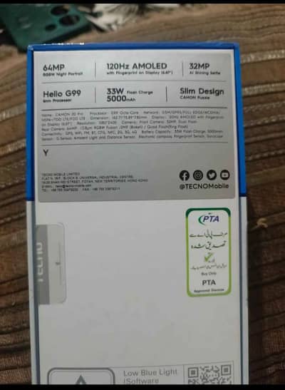 Tecno CAMON 20 pro