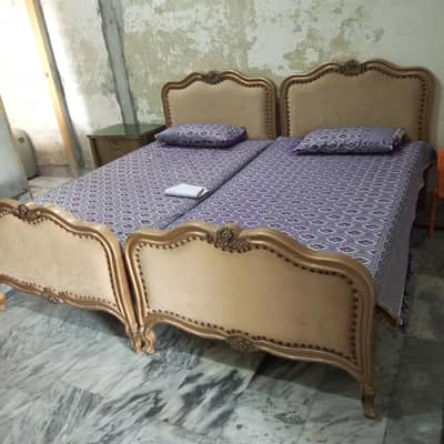 2 single bed