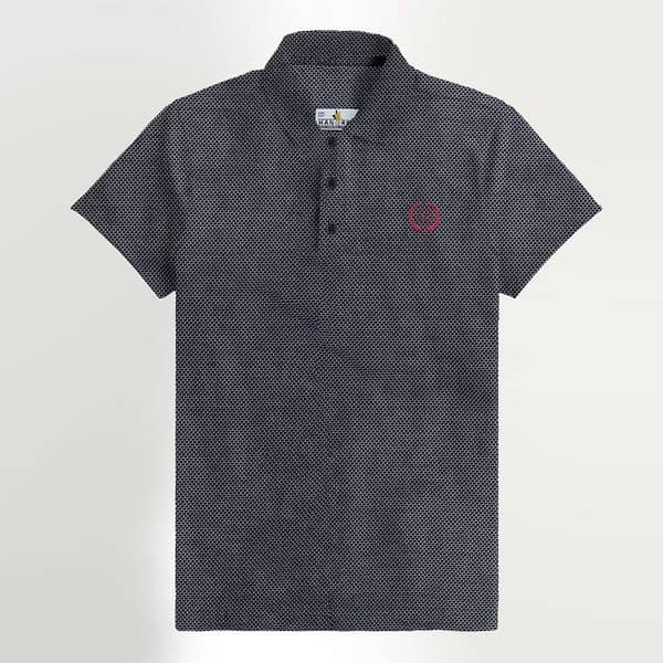 HG Exclusive Self Pattern Emb. Polo Shirt