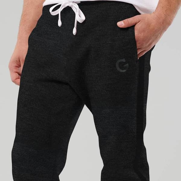 Amazing Black Ripple Cut Panel Trouser